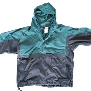 Nike ACG Vintage Half Zip Anorak Windbreaker Green/Black Mens XL Nike F.I.T.